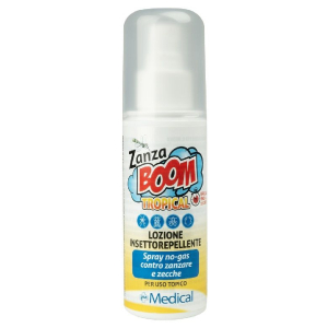 Antizanzare: spray Zanzaboom Tropical - Più Medical