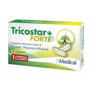 Cura dei capelli - Integratore alimentare Tricostar+ Forte - Più Medical