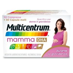 Multicentrum mamma DHA, integratore per la gravidanza e l'allattamento - Più Medical