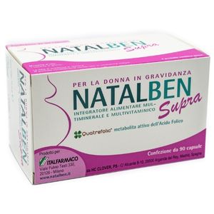 Natalben Supra, integratore per la gravidanza e l'allattamento - Più Medical