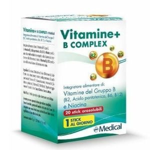 Integratore per inappetenza - Vitamine+ B Complex della linea Più Medical