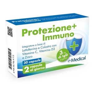 Protezione+ Immuno, integratore alimentare per il rafforzamento delle difese dell'organismo - Più Medical