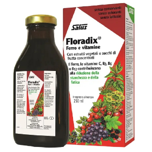 Floradix, integratore alimentare utile in caso di carenza di ferro - Piu Medical