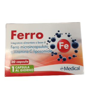 Ferro+, integratore alimentare utile in caso di carenza di ferro - Piu Medical