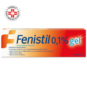 Prodotto suggerito per kit primo soccorso da viaggio: fenistil - Più Medical