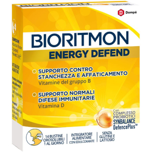 Prodotto per aumentare le difese immunitarie: Bioritmon energy defend - Più Medical