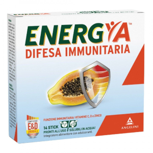 Energya difesa immunitaria, integratore per il rafforzamento del sistema immunitario formulato con papaya - Più Medical