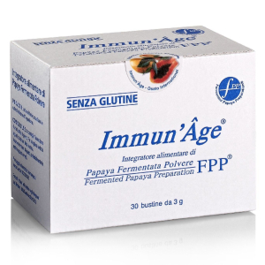 Immun'Age, integratore per il rafforzamento del sistema immunitario formulato con papaya - Più Medical