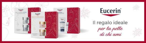 Cofanetti regalo di Natale Più Medical, le proposte di Eucerin