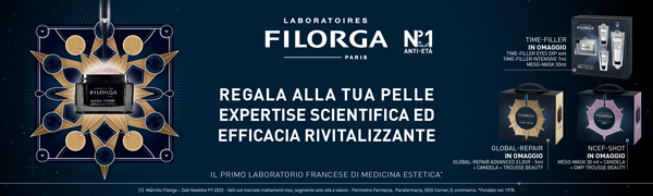 Cofanetti regalo di Natale Più Medical, le proposte di Filorga