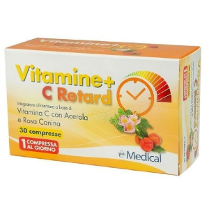 Integratore alimentare di vitam ina C: Vitamine+ C Retard - Più Medical