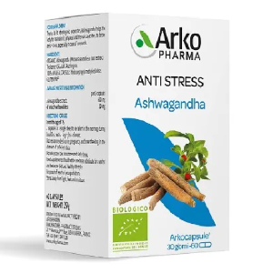 Arkopharma Anti Stress Ashwagandha BIO: integratore alimentare di Ashwagandha - Più Medical