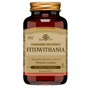 Solgar Fitowithania: integratore alimentare di Ashwagandha - Più Medical