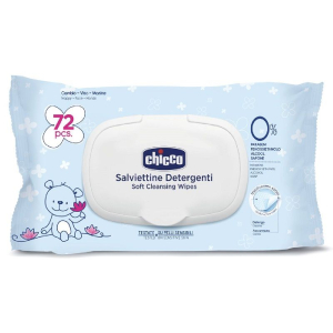 Prodotto per la cura della pelle del bambino e del neonato: salviettine detergenti Chicco - Più Medical