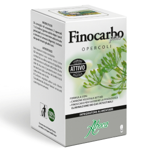 Finocarbo Plus Opercoli con finocchio, ingrediente utile a contrastare il gonfiore addominale - Più Medical