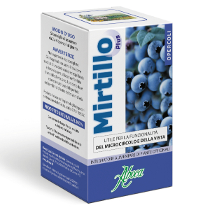 Integratore alimentare formulato con mirtillo nero di Aboca - Più Medical