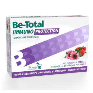 • Betotal Immuno Protection: integratore alimentare a base di echinacea, acerola e vitamine del complesso b.