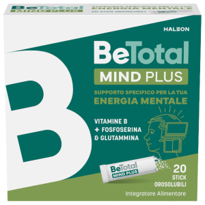 Memoria e concentrazione: Integratore alimentare in polvere a base di fosfoserina, glutammina e vitamine del gruppo B.