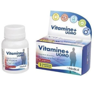 Vitamine+ uomo, integratore alimentare 