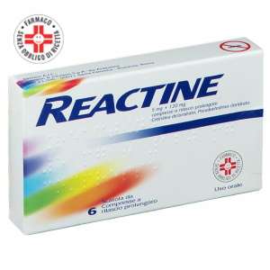 Reactine a rilascio prolungato